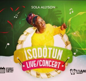 Shola Allyson ISODOTUN Live Concert Album Download