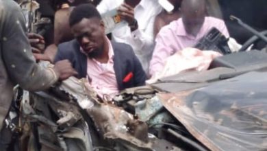 Music minister Dunsin Oyekan involved in auto crash