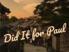 DID IT FOR PAUL- Benjamin Israel x Upgrade Worship