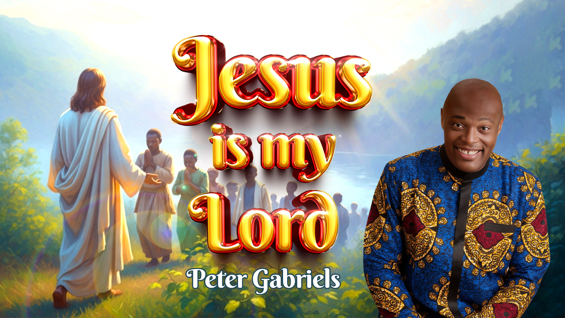 Peter Gabriels Jesus is My Lord coverart