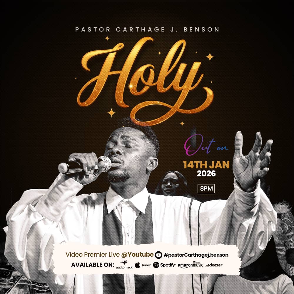 Pastor Carthage J. Benson – HOLY Pastor Carthage J. Benson artwork