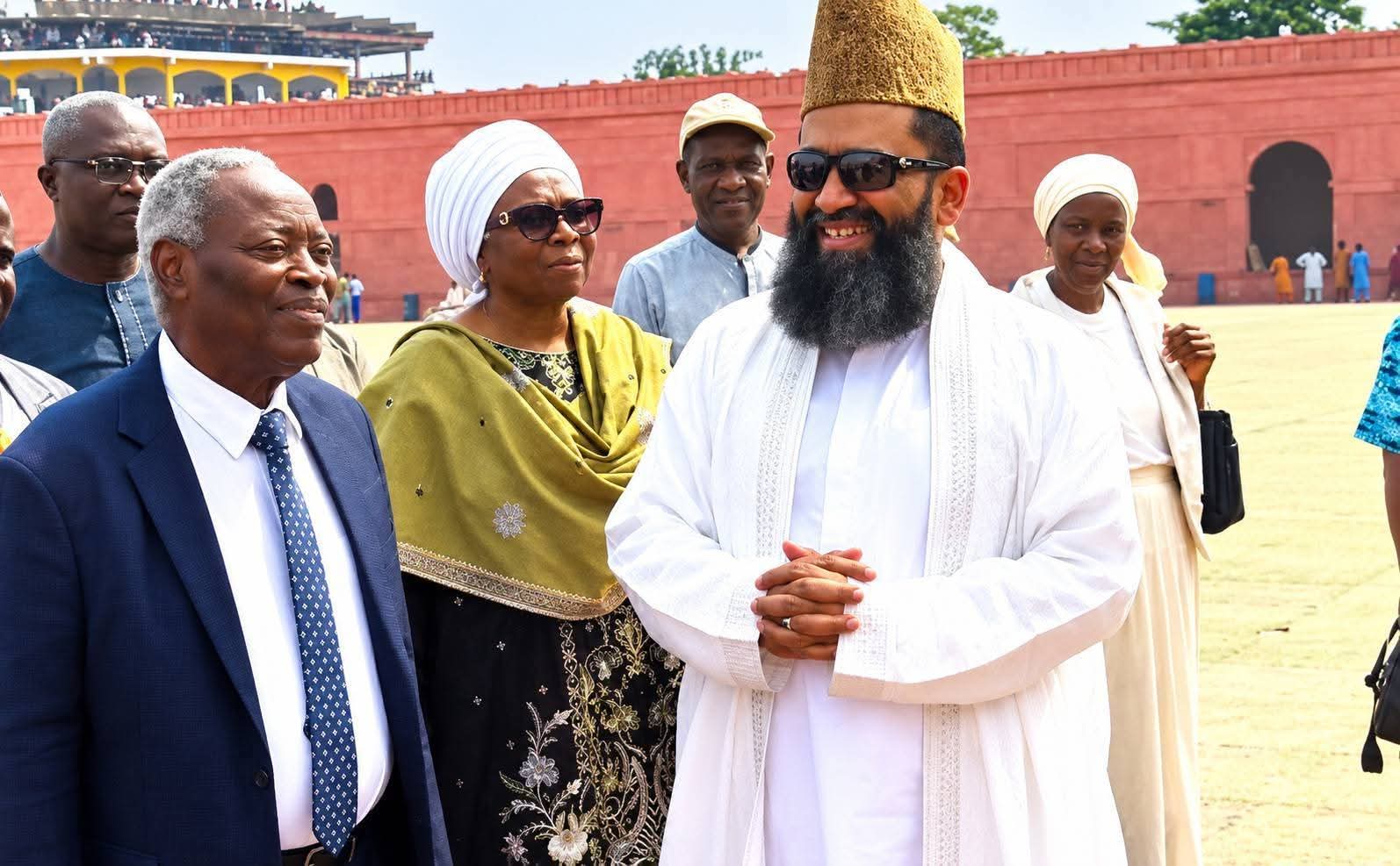 Pastor W.F. Kumuyi Meets Pakistan’s Grand Imam at Historic Badshahi Mosque